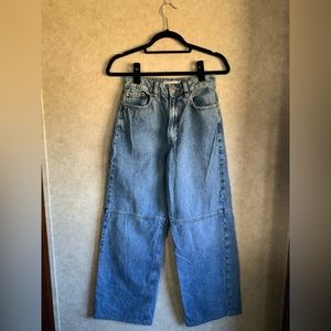 Garage Wide leg denim jeans